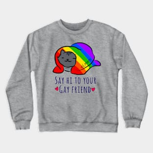 Lgbt pride gay Crewneck Sweatshirt